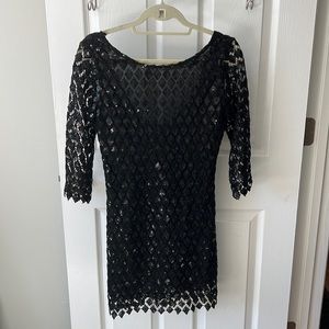 Ark & Co back sequin dress size s